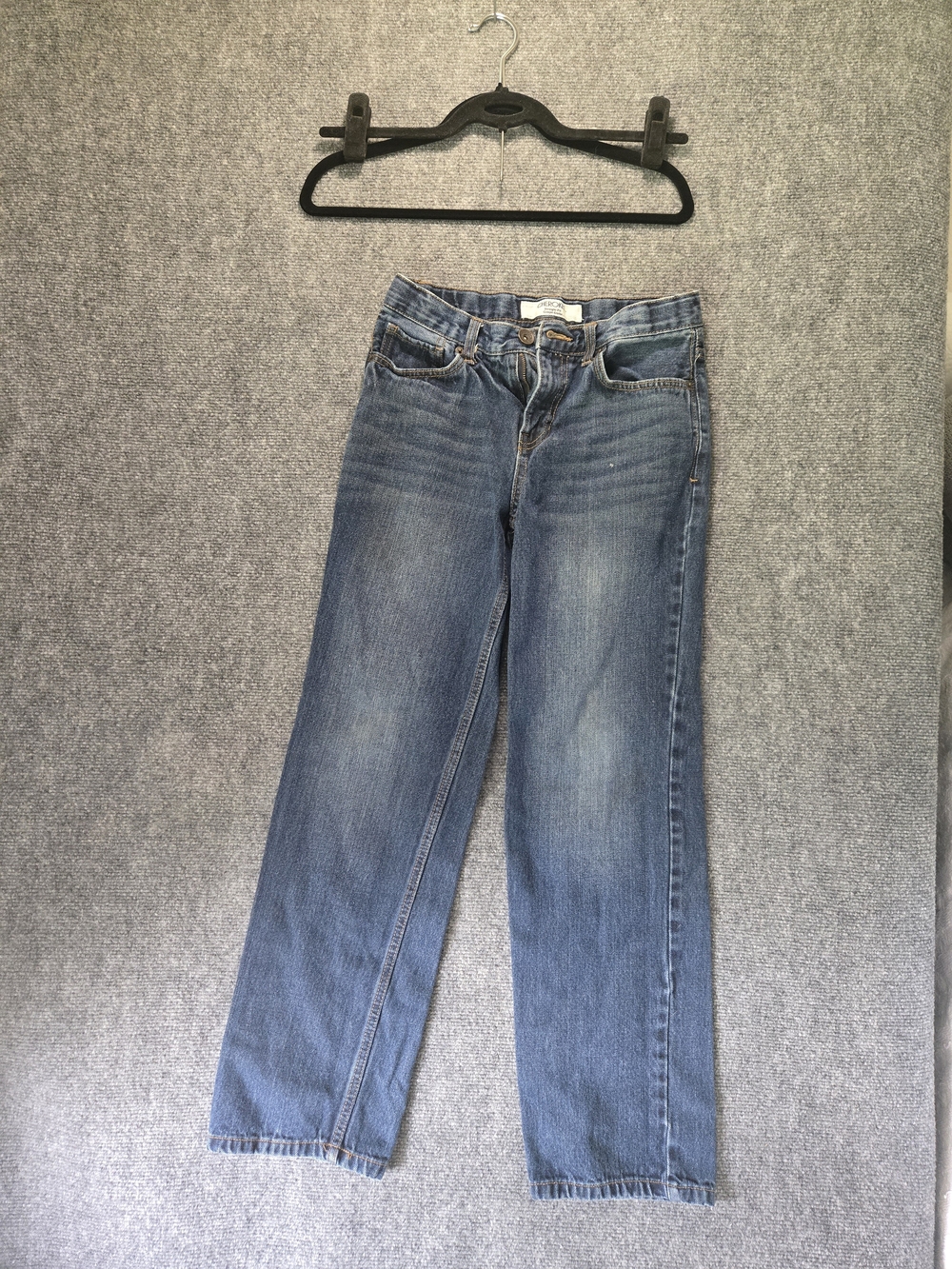 Cherokee Kids Blue Denim Jeans - Straight Leg. Size 14. Adjustable Waist